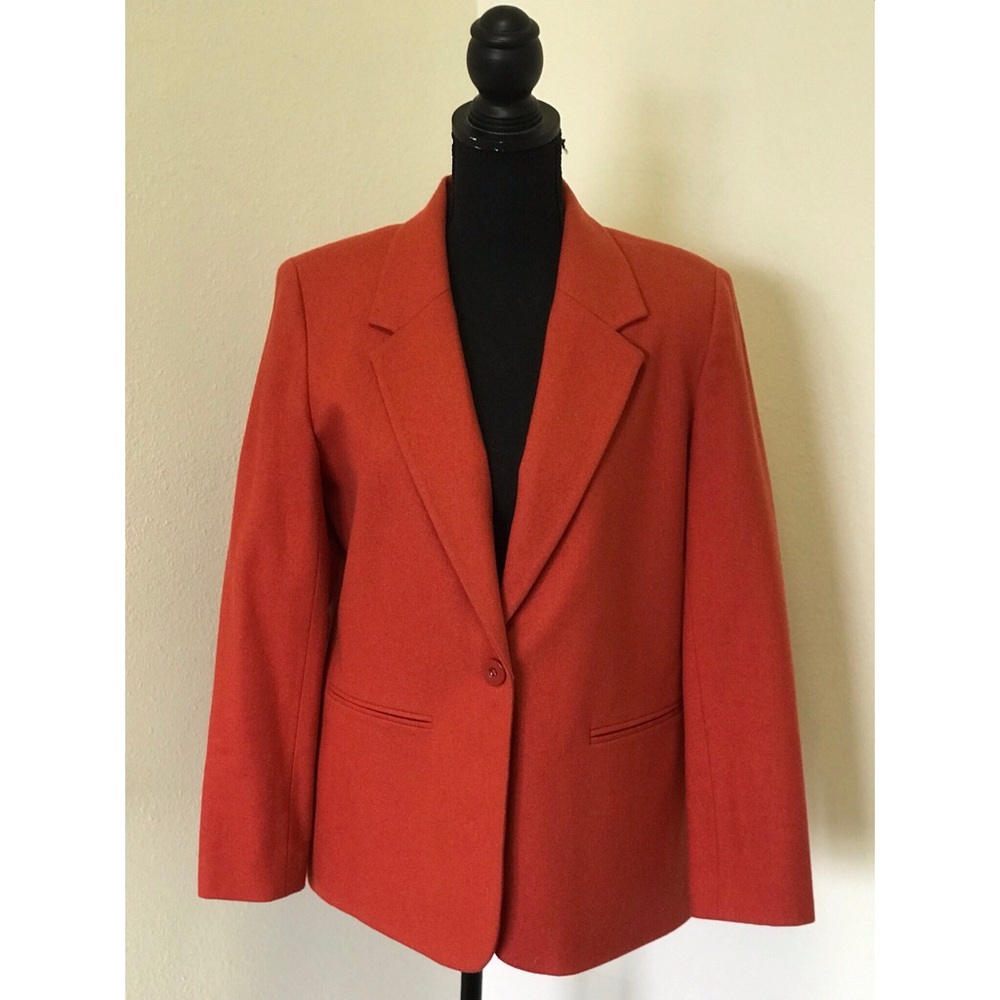 Wool Blazer.